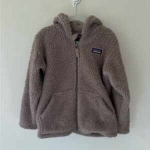 Plush Hooded Sherpa Jacket